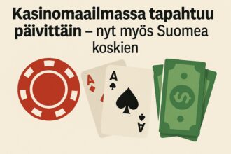 Kasinomaailmassa tapahtuu päivittäin – nyt myös Suomea koskien